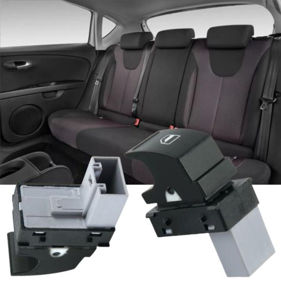 LEON ARKA SAĞ CAM AÇMA DÜĞMESİ 2006-2009 MODEL ARASI UYUMLU 7L6959855B