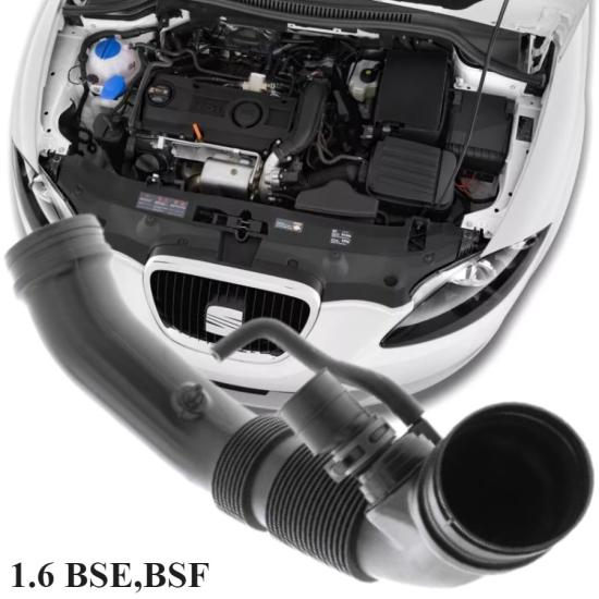 LEON HAVA FİLTRE HORTUMU (1.6 BSE-BSF) 2006-2009 MODEL ARASI ARAÇLARA UYUMLU 1K0129684AE