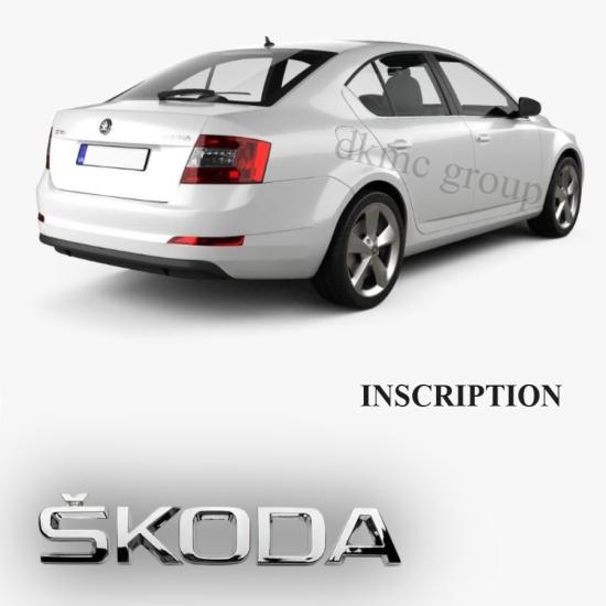 OCTAVİA BAGAJ SKODA YAZISI 2013-2016 MODEL ARASI ARAÇLARA UYUMLU 5JA853687 2ZZ