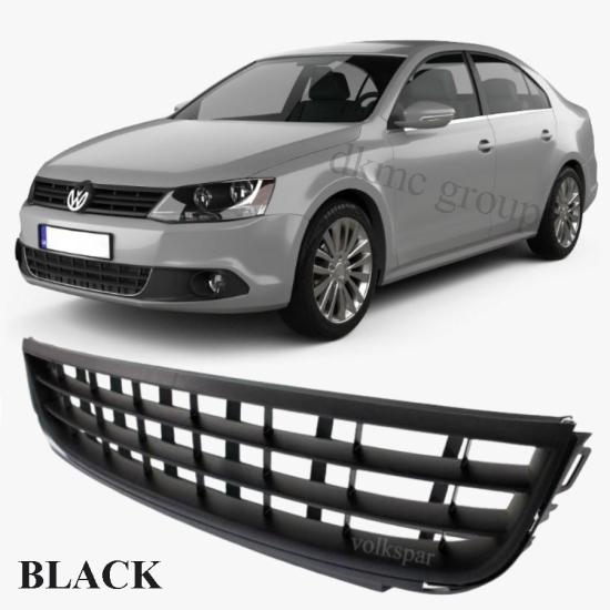 JETTA ÖN TAMPON ORTA IZGARA (SİYAH) 2011-2014 MODEL ARASI ARAÇLARA UYUMLU 5C6853677