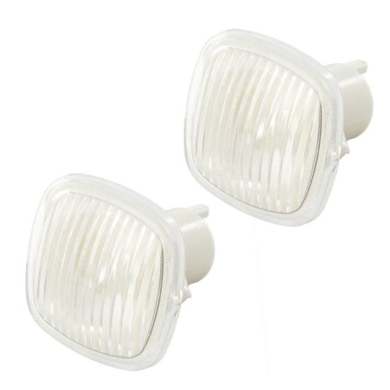 OCTAVİA ÖN ÇAMURLUK SİNYALİ TAKIM (BEYAZ) 2001-2004 MODEL ARASI ARAÇLARA UYUMLU 1U0949127A