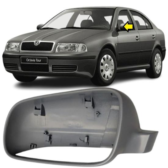 OCTAVİA TOUR SEDAN SOL AYNA KAPAĞI 2001-2009 MODEL ARASI UYUMLU 1U0857537F