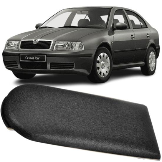 OCTAVİA KOL DAYAMA KOLÇAK ÜST KAPAĞI (SİYAH-DERİ) 2001-2004 MODEL ARASI ARAÇLARA UYUMLU 3B0867173
