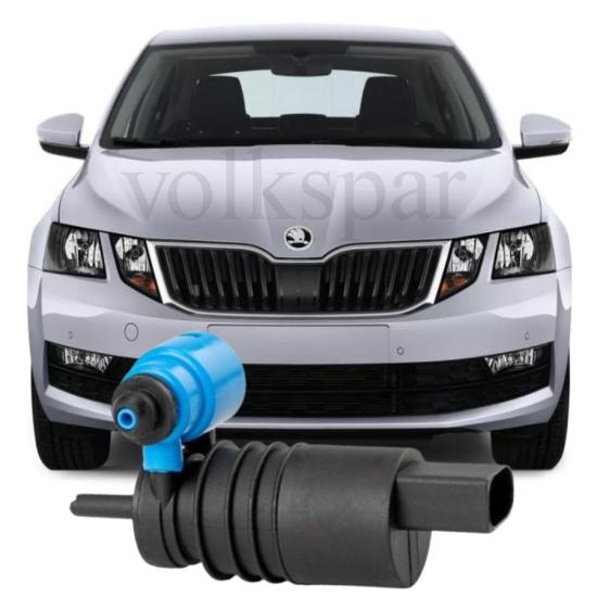 SKODA OCTAVİA SİLECEK SU FISKİYE POMPA MOTORU 2017-2020 MODEL ARASI UYUMLU 1K6955651