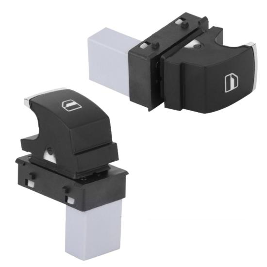 PASSAT B7 ARKA SOL CAM AÇMA DÜĞMESİ (KROMLU) 2011-2014 MODEL ARASI UYUMLU 5K0959855