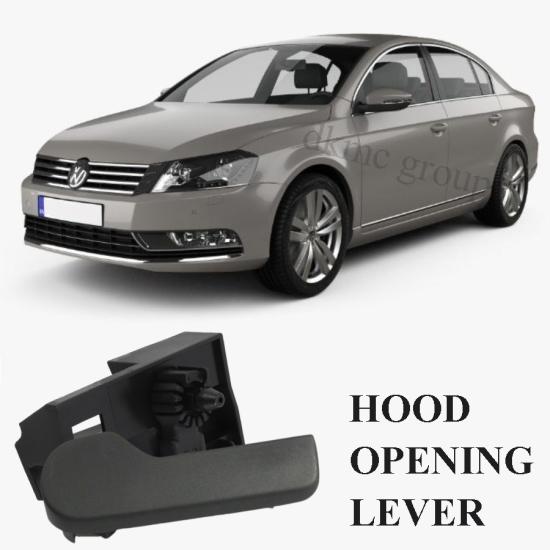 PASSAT B7 MOTOR KAPUTU İÇ AÇMA KOLU SET 2011-2014 MODEL ARASI UYUMLU 1K1823633B 1J1823633A
