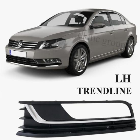 PASSAT B7 TRENDLİNE ÖN TAMPON SİS IZGARA ÇERÇEVESİ SOL 2011-2014 MODEL ARASI 3AA854661