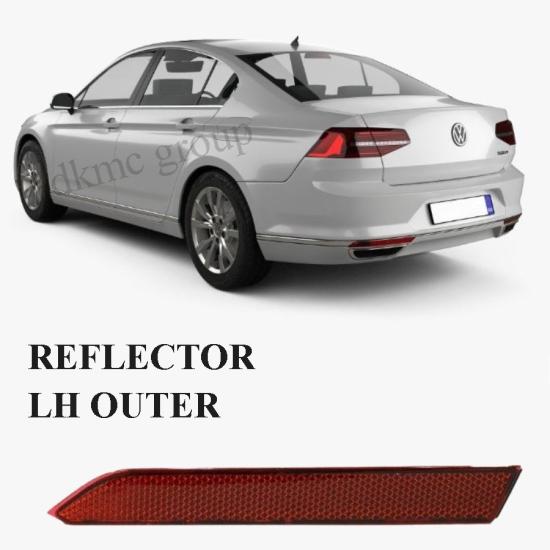 PASSAT B8 ARKA TAMPON REFLEKTÖRÜ SOL DIŞ 2015-2018 MODEL ARASI 3G0945105A