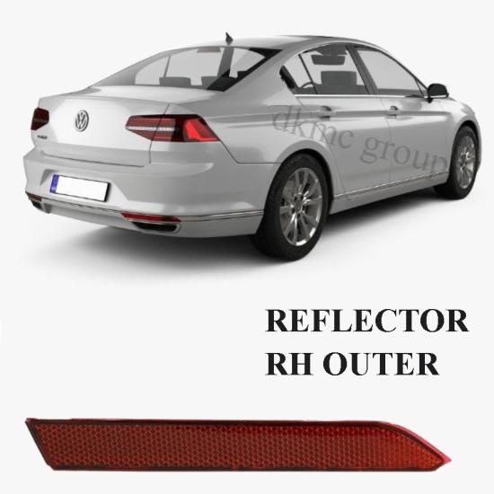 PASSAT B8 ARKA TAMPON REFLEKTÖRÜ SAĞ DIŞ 2015-2018 MODEL ARASI 3G0945106A