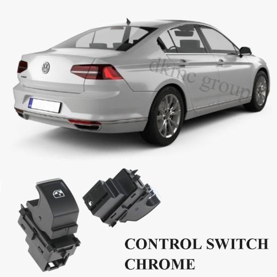 PASSAT B8 ARKA SAĞ CAM AÇMA DÜĞMESİ (KROMLU) 2015-2018 MODEL ARASI 5G0959855L