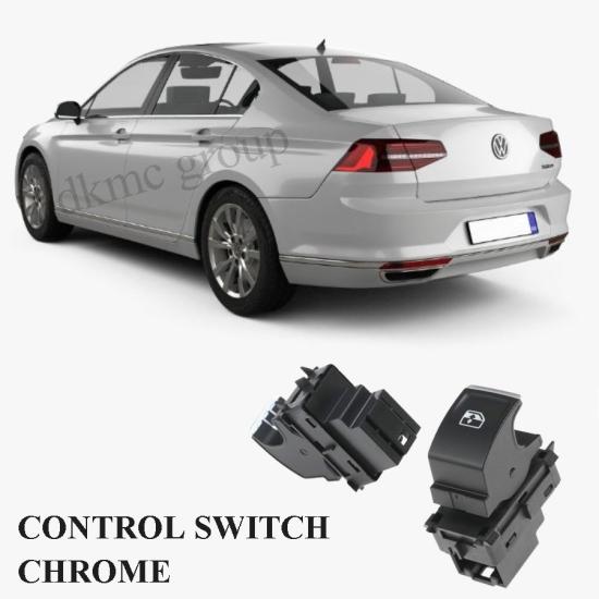 PASSAT B8 ARKA SOL CAM AÇMA DÜĞMESİ (KROMLU) 2015-2018 MODEL ARASI 5G0959855L