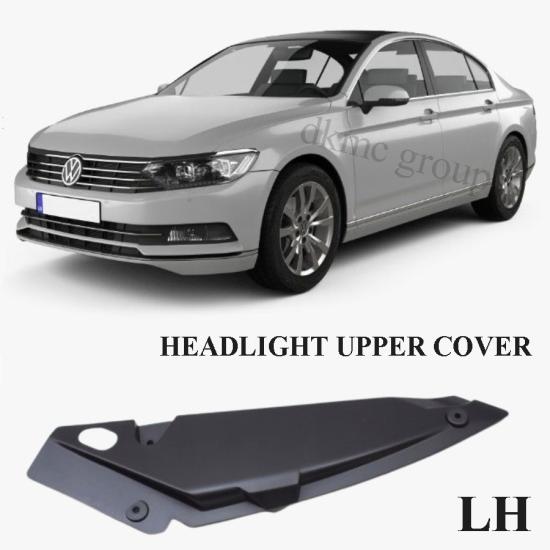 PASSAT B8 FAR ÜST PLASTİĞİ KAPAĞI SOL 2015-2018 MODEL ARASI ARAÇLARA UYUMLU 3G0998119A