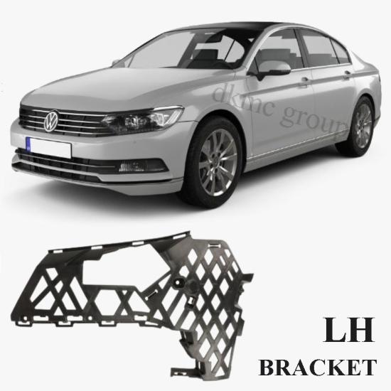 PASSAT B8 ÖN TAMPON BAĞLANTI BRAKETİ SOL 2015-2018 MODEL ARASI ARAÇLARA UYUMLU 3G0807177B