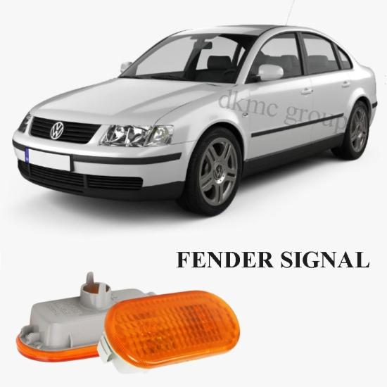 PASSAT B5 ÖN ÇAMURLUK SİNYALİ TAKIM (BUZLU-TURUNCU) 1997-2000 ARASI ARAÇLARA UYUMLU 3B0949117B