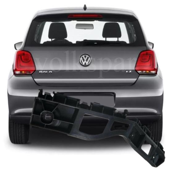 POLO ARKA ARKA TAMPON BRAKETİ SAĞ 2010-2013 MODEL ARASI ARAÇLARA UYUMLU 6R6807394A