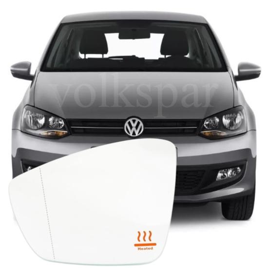 POLO 2010-2013 ARASI DIŞ AYNA CAMI SOL (SÜRÜCÜ) 6R0857521A