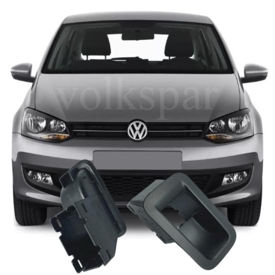 POLO ARKA SOL TEKLİ CAM DÜĞME YUVASI SİYAH 2010-2013 MODEL ARASI ARAÇLARA UYUMLU 6R0867255A