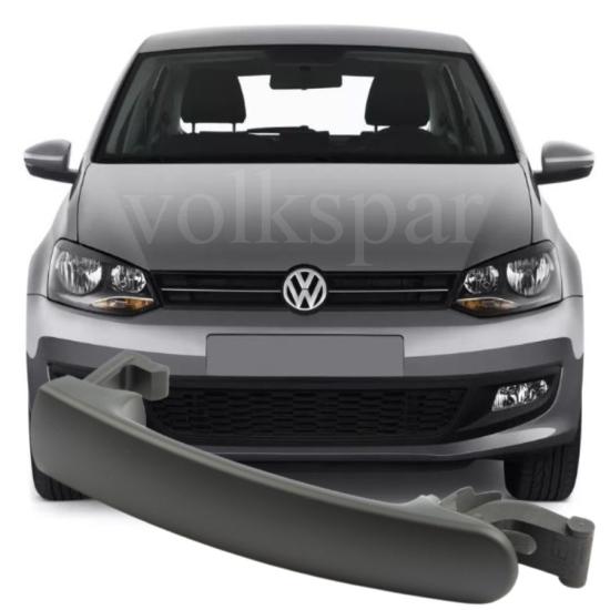 VOLKSWAGEN POLO ARKA SAĞ DIŞ KAPI KOLU (SİYAH-BOYASIZ TİP) 2010-2013 MODEL ARASI ARAÇLARA UYUMLU 6R4837205A