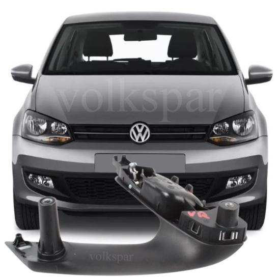 POLO SAĞ ÖN KAPI İÇ ÇEKME KOLU SİYAH 2010-2013 MODEL ARASI 6R0867180A