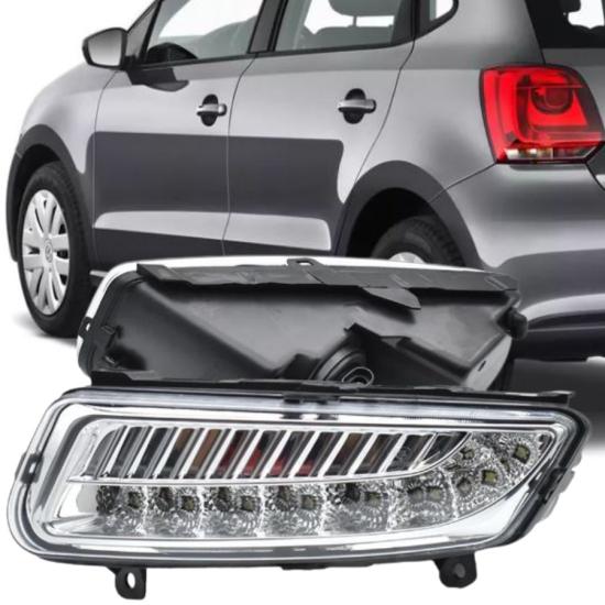 POLO SİS FARI LAMBASI LEDLİ TAKIM 2010-2013 MODEL ARASI ARAÇLARA UYUMLU 6R0941061A 6R0941062A