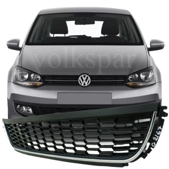 POLO ÖN TAMPON ORTA IZGARA (NİKELAJLI) 2010-2013 MODEL ARASI ARAÇLARA UYUMLU 6R0853677A