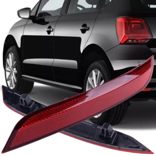POLO ARKA TAMPON KEDİ GÖZÜ REFLEKTÖRÜ SOL 2014-2017 MODEL ARASI 6C0945105B