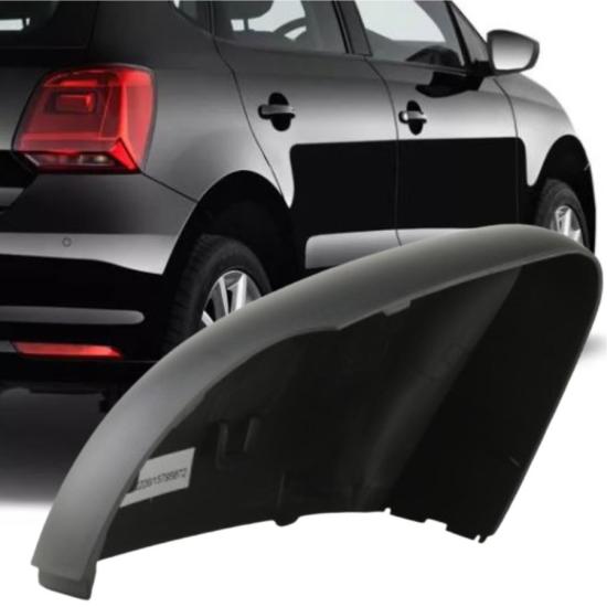 POLO DIŞ AYNA KAPAĞI SAĞ (SİYAH) 2014-2017 MODEL ARASI ARAÇLARA UYUMLU 6R0857538C