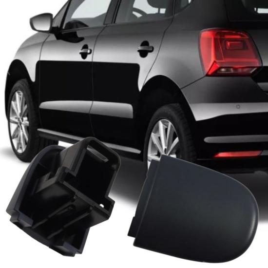 POLO ARKA SOL DIŞ KAPI KOLU KAPAĞI BADEMİ (SİYAH-BOYASIZ TİP) 2014-2017 MODEL ARASI ARAÇLARA UYUMLU 6R4839167 3FZ