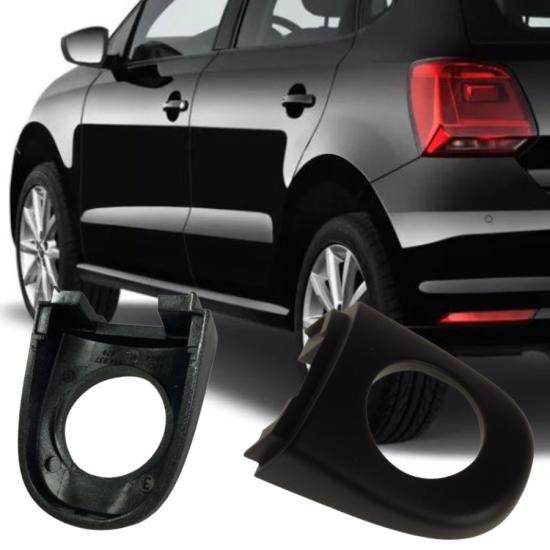 POLO ÖN SOL DIŞ KAPI KOLU KAPAĞI BADEMİ (SİYAH-BOYASIZ TİP) 2014-2017 MODEL ARASI ARAÇLARA UYUMLU 6R4837879 3FZ