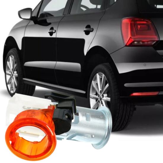 POLO ÇAKMAK SOKETİ KOMPLE (KIRMIZI IŞIK) 2014-2017 MODEL ARASI ARAÇLARA UYUMLU 1J0919309