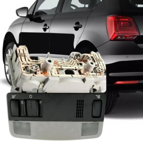 VOLKSWAGEN POLO TAVAN LAMBASI SİYAH (SAĞ VE SOL AYDINLATMALI) 2010-2013 MODEL ARASI ARAÇLARA UYUMLU 3B0947105H