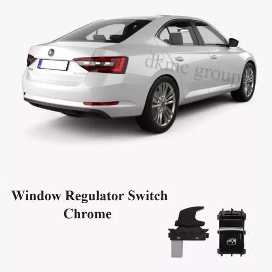 SUPERB ÖN SAĞ CAM AÇMA DÜĞMESİ (KROMLU) 2015-2018 MODEL ARASI 5G0959855L