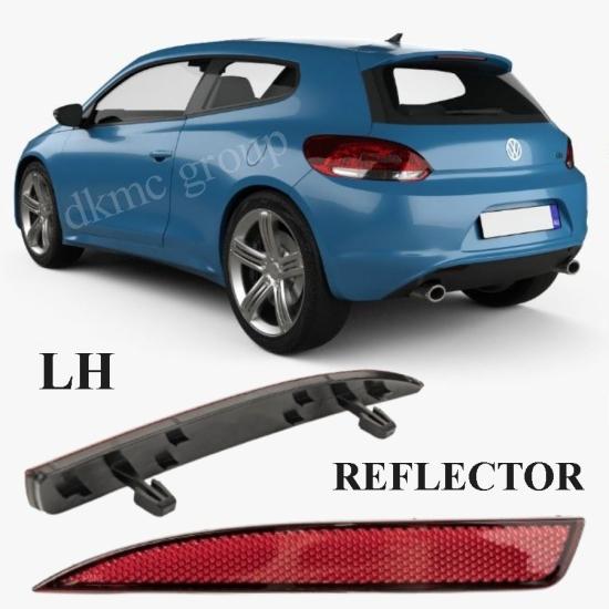 SCİROCCO R ARKA TAMPON KEDİ GÖZÜ REFLEKTÖRÜ SOL 2009-2014 MODEL ARASI 1K8945105B