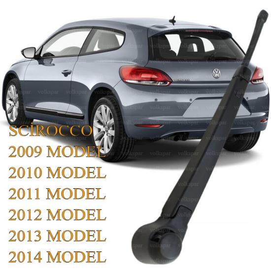 SCİROCCO ARKA CAM SİLECEK KOLU KOMPLE 2009-2014 MODEL ARASI ARAÇLARA UYUMLU 1K8955707A