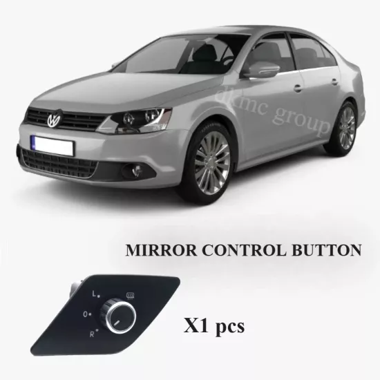 JETTA TRENDLİNE AYNA AYAR KUMANDA DÜĞMESİ (KROMLU) 2011-2014 MODEL ARASI ARAÇLARA UYUMLU 5C7959565H