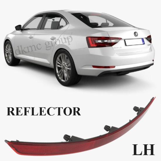 SUPERB ARKA TAMPON KEDİ GÖZÜ REFLEKTÖRÜ SOL 2015-2018 MODEL ARASI 3V5945105
