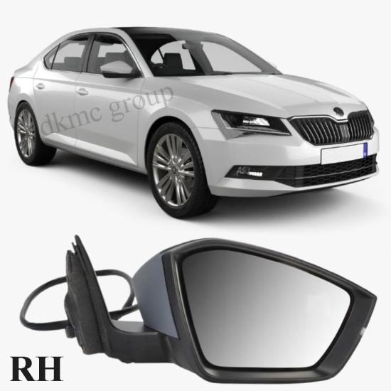 SUPERB DIŞ AYNA KOMPLE SAĞ ASTARLI ELEKTRİKLİ 6 FİŞLİ 2015-2018 MODEL ARASI UYUMLU 3V1857508