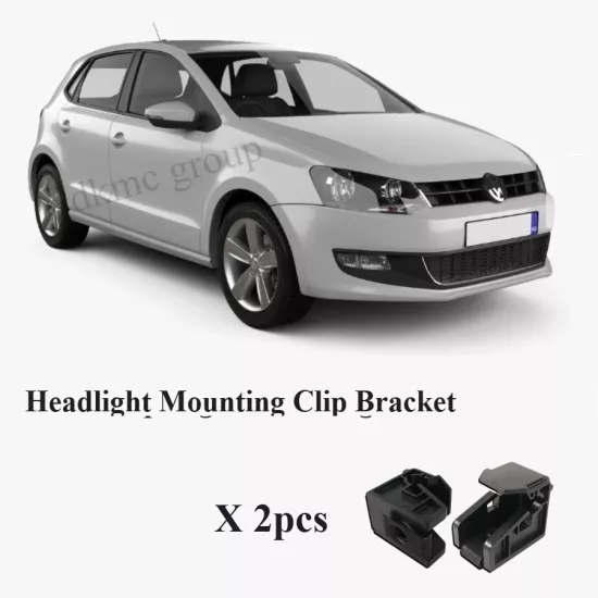 POLO SAĞ FAR ALT BAĞLANTI KLİPSİ TAKIM 2010-2013 MODEL ARASI ARAÇLARA UYUMLU 6R0941512