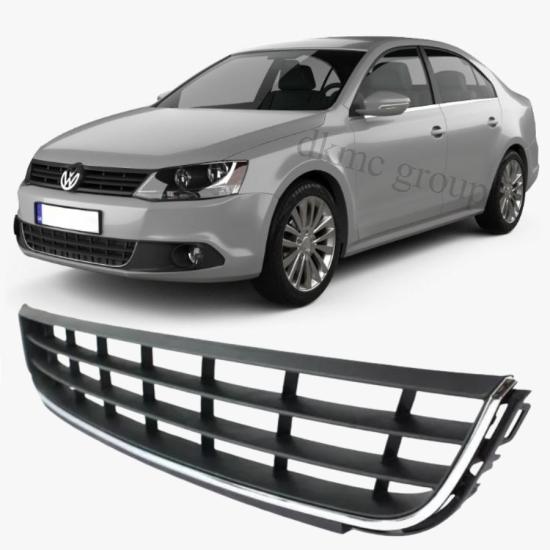 JETTA ÖN TAMPON ORTA IZGARA (NİKELAJLI) 2011-2014 MODEL ARASI ARAÇLARA UYUMLU 5C6853671