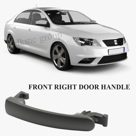 SEAT TOLEDO ÖN SAĞ KAPI KOLU (SİYAH-BOYASIZ TİP) 2013-2017 MODEL ARASI ARAÇLARA UYUMLU 5N0837205M