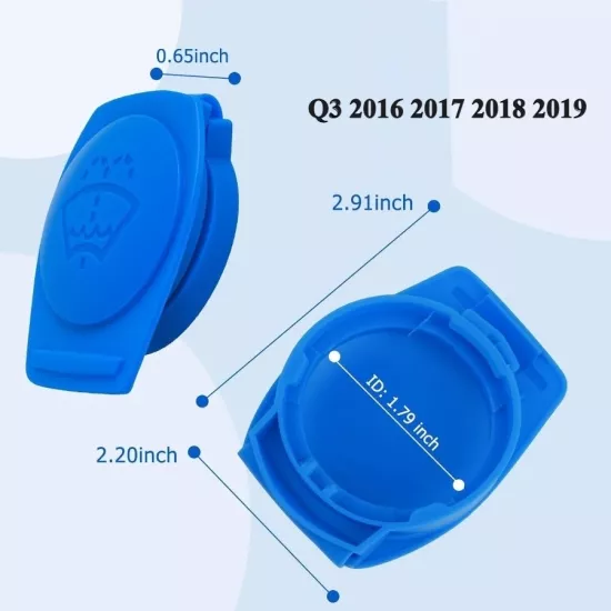 Q3 ÖN CAM SİLECEK SU DEPOSU KAPAĞI 2016-2019 MODEL ARASI ARAÇLARA UYUMLU 3Q0955455