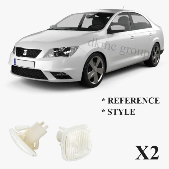 SEAT TOLEDO ÇAMURLUK SİNYALİ TAKIM BEYAZ 2013-2015 MODEL ARASI ARAÇLARA UYUMLU 1U0949127A