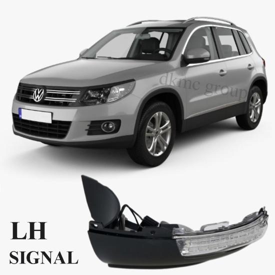 TİGUAN DIŞ AYNA SİNYALİ AYDINLATMA DELİKLİ SOL (SÜRÜCÜ) 2012-2015 MODEL ARASI ARAÇLARA UYUMLU 5N0949101E