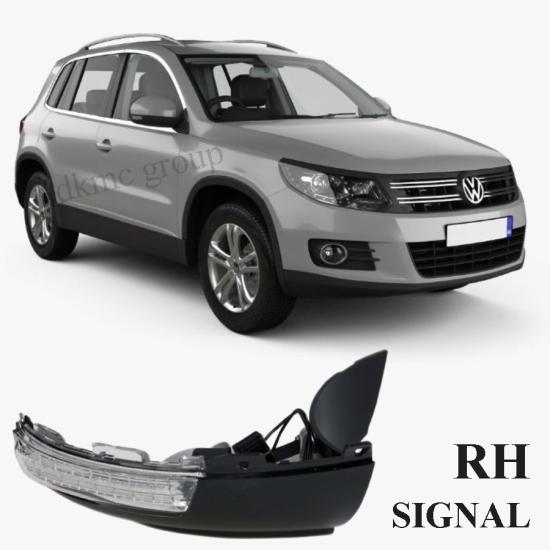 TİGUAN DIŞ AYNA SİNYALİ AYDINLATMA DELİKLİ SAĞ (YOLCU) 2012-2015 MODEL ARASI ARAÇLARA UYUMLU 5N0949102E
