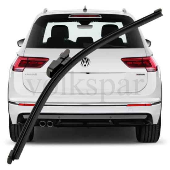 TİGUAN ARKA CAM SİLECEK KOLU LASTİĞİ SÜPÜRGESİ 2016-2019 MODEL ARASI ARAÇLARA UYUMLU 5NA955427A