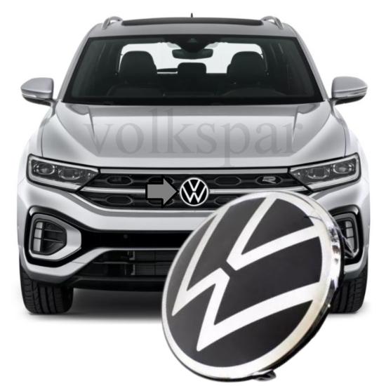 T-ROC ÖN PANJUR IZGARA ARMA AMBLEM LOGO 2022-2025 MODEL ARASI 5H0853601D