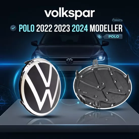 POLO ÖN PANJUR IZGARA ARMASI AMBLEMİ 2022 2023 2024 MODELLER İÇİN 5H0853601D
