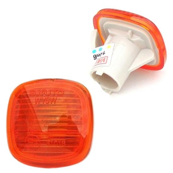 OCTAVİA ÖN ÇAMURLUK SİNYALİ TAKIM (TURUNCU) 2001-2004 MODEL ARASI ARAÇLARA UYUMLU 1U0949127