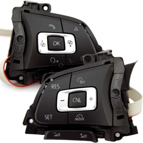 PASSAT B8 DİREKSİYON TUŞ TAKIMI KOMPLE 2015-2018 MODEL ARASI ARAÇLARA UYUMLU 5G0959442J