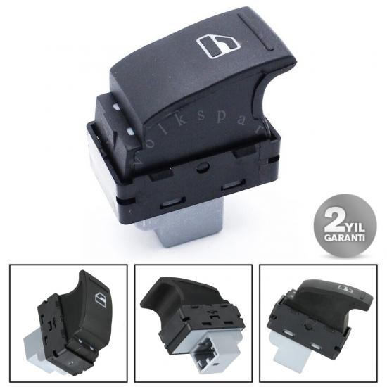 TRANSPORTER T5 ÖN SAĞ CAM AÇMA DÜĞMESİ 2003-2009 MODEL ARASI 7E0959855